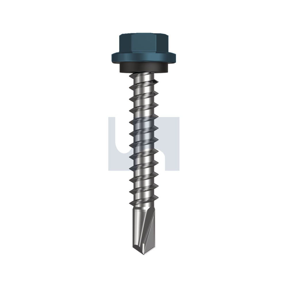 Sds Hex Hd + Wash Blue Ridge -Cl4 #14-10 42 - Pk 1000_40094236_TBRM4SH1410042