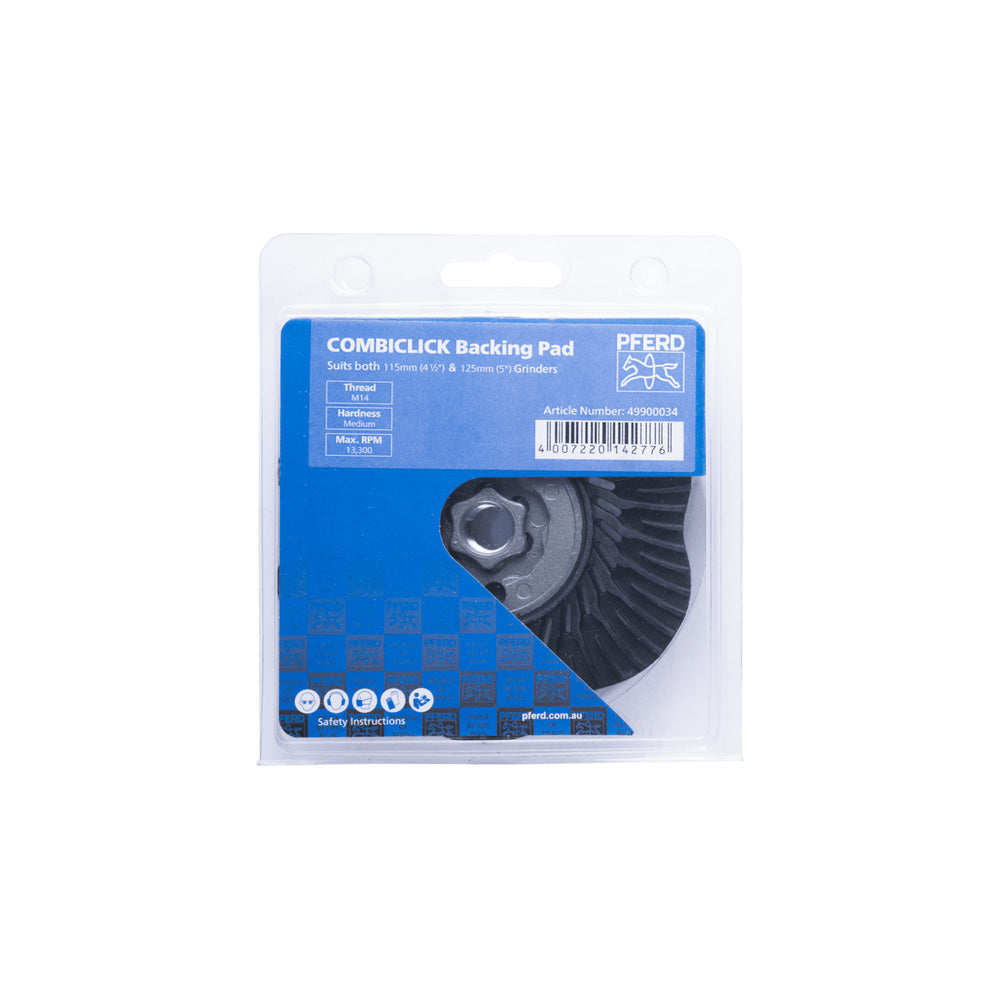 POS COMBICLICK backing pad soft 115/125mm M14 for angle grinders 115/125_40108507_49900034