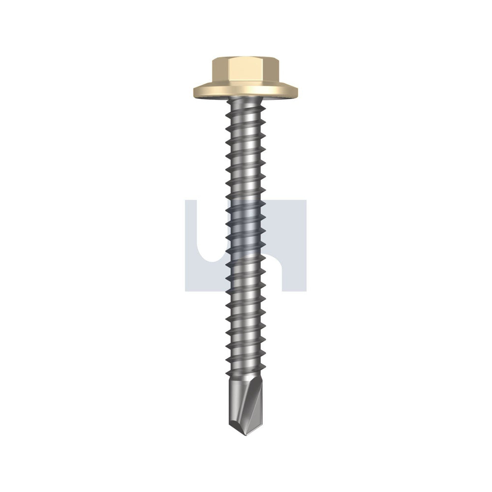 Metal Sds Flg Hex Hd Classic Cream (Smooth) -Cl4 As3566 #12-14 45 - Pk 1000_40094347_TCCM4FH1214045