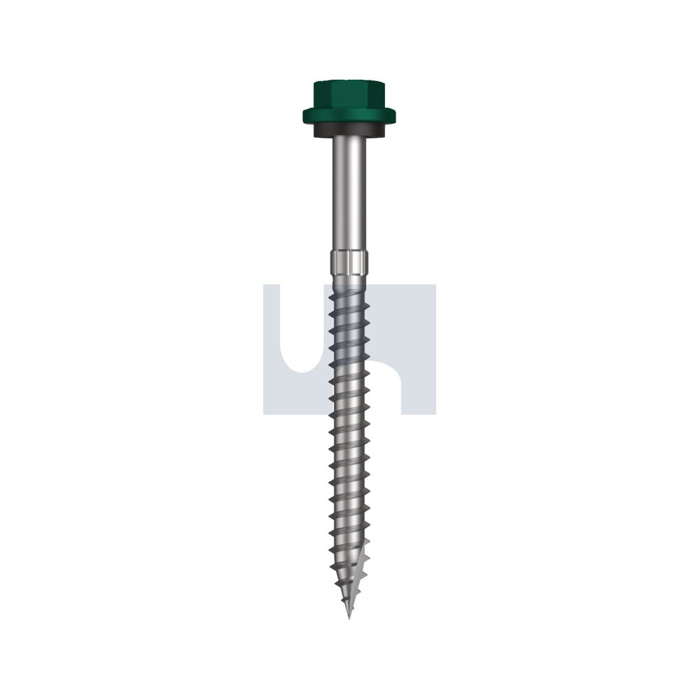 17 Hex Hd + Wash Cottage Green -Cl4 + SG #14-10 75 - Pk 500_40096711_TCGW4SS1410075
