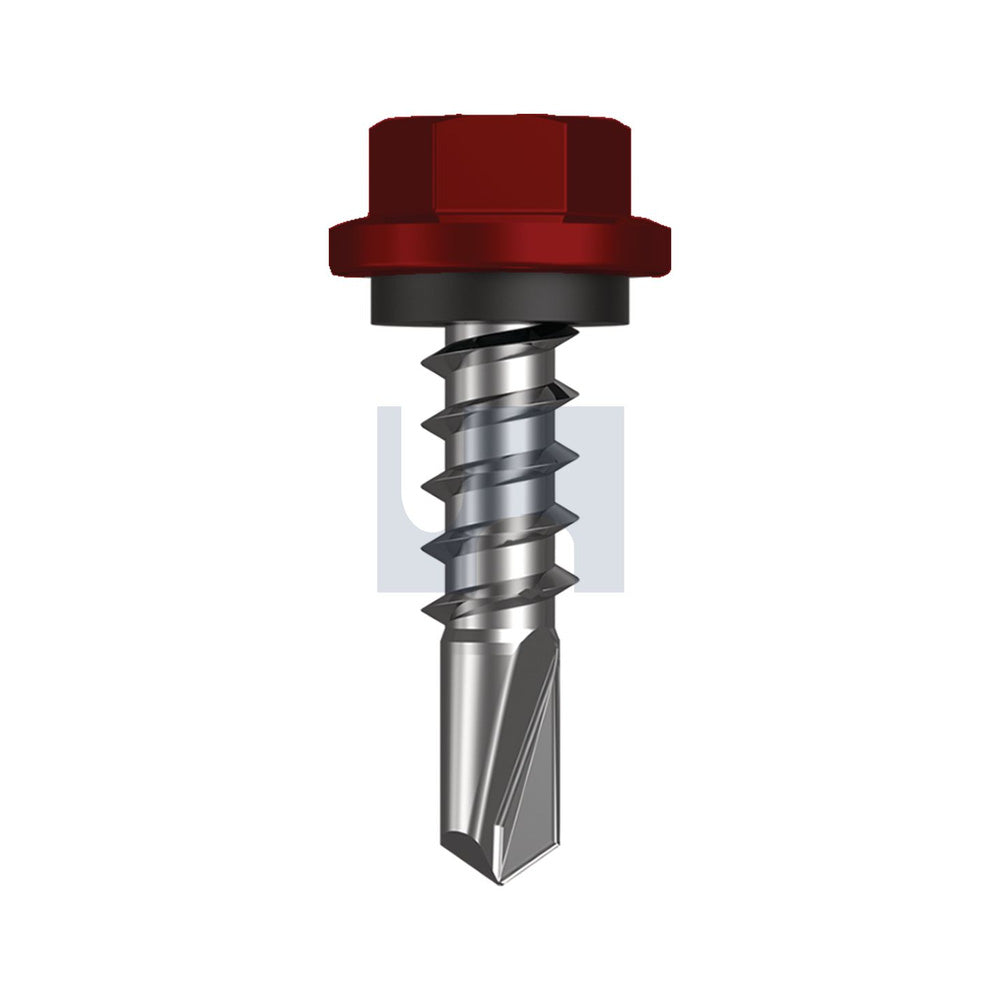 Sds Hex Hd + Wash Manor Red -Cl4 #14-10 25 - Pk 1000_40095218_TMRM4SH1410025