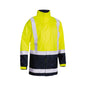Jacket Hi-Vis Recycled Taped Rain Shell BJ6766T Yellow/Navy M_40048053_BJ6766T_TT04M