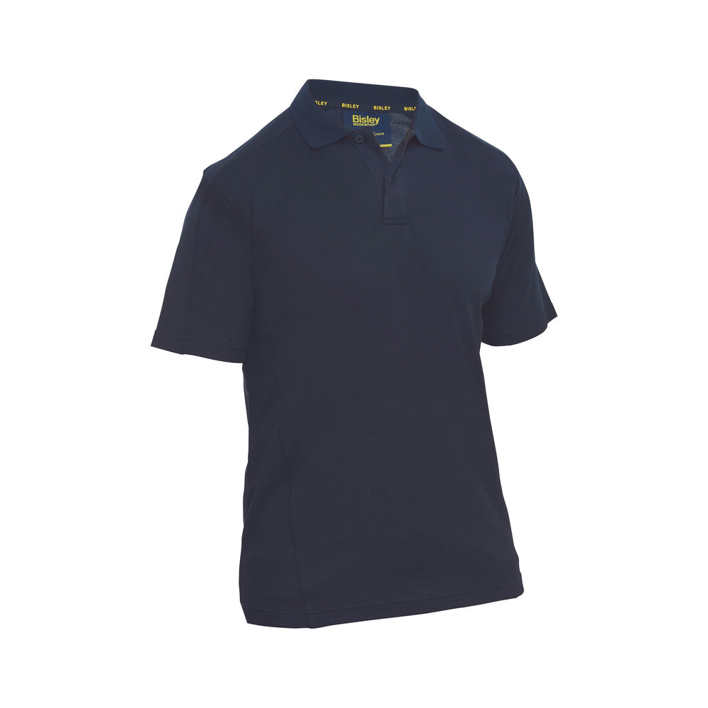 Polo S/S Cotton/Poly 160gsm Navy 3XL Bisley_40114324_BK1202_BPCT3XL
