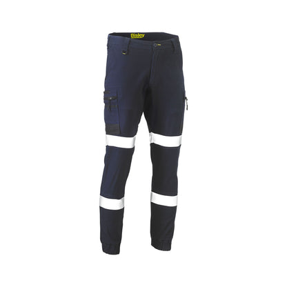 Pants Flex & Move Taped Stretch Cargo Cuffed Bisley 112R Navy BPC6334T_BPCT_40021636_BPC6334T_BPCTR12