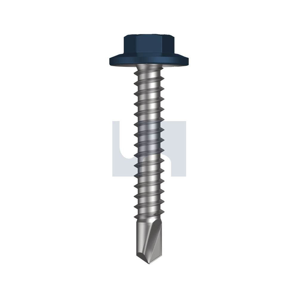 Sds Flg Hex Hd Deep Ocean -Cl4 #12-14 35 - Pk 1000_40094527_TDOM4FH1214035