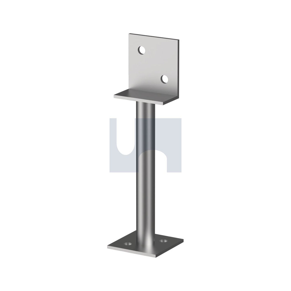 Post Support H/Duty Hot Dip Galvanised L Shape Rod Stem 38 200 - Pk 10_40099009_GLSGR035200