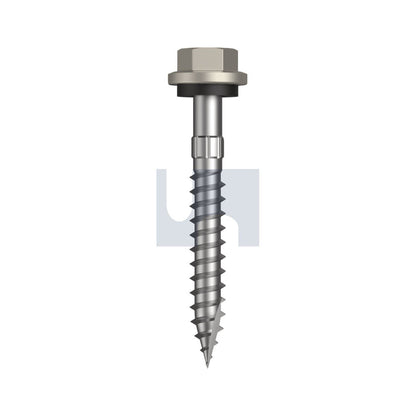17 Hex Hd + Washer Dune - Cl4 As3566 + Scratchguard #14-10 50 - Pk 1000_40096845_TDUW4SS1410050