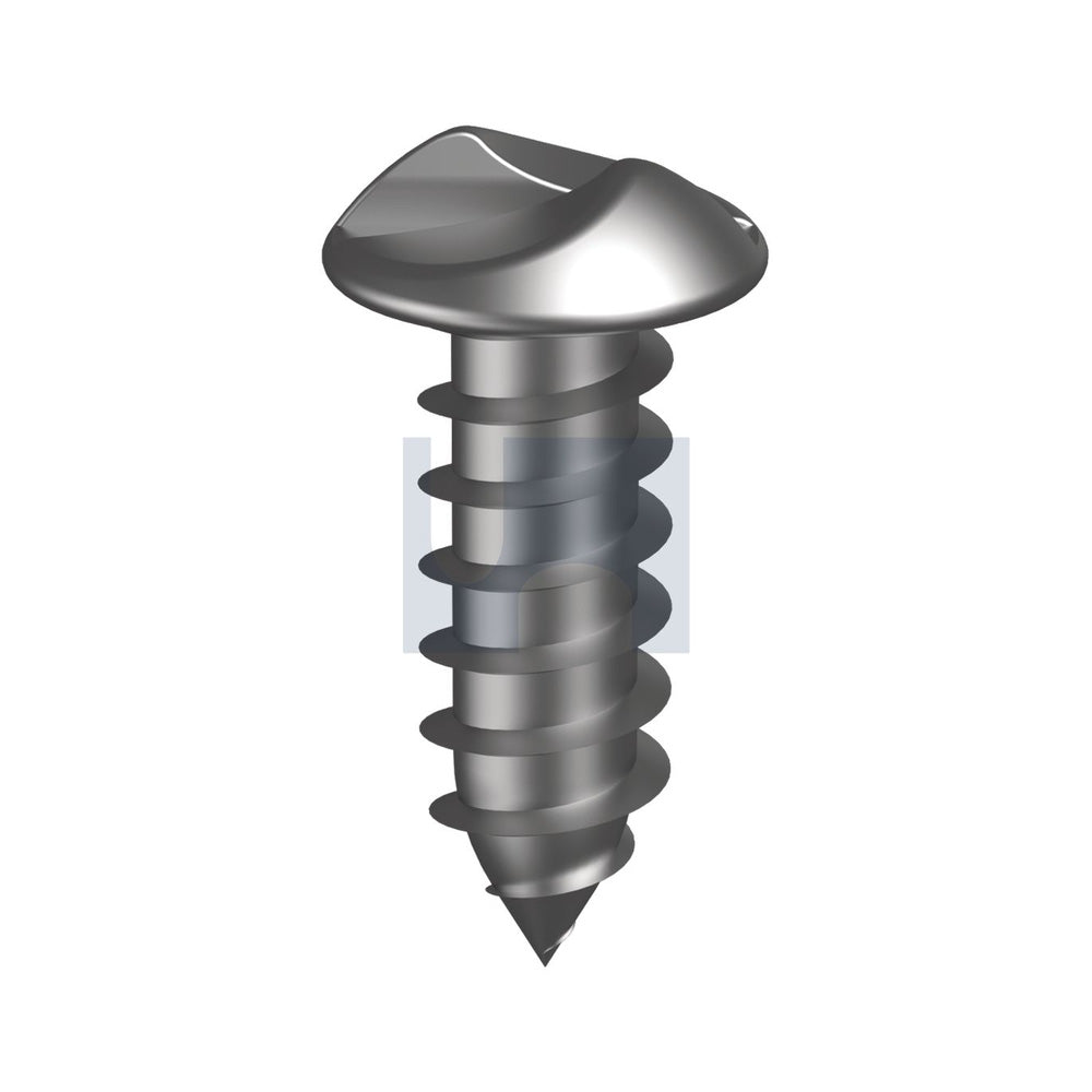 St Raised Hd One Way 304 SS Hec Security/A2 #8 1-1/2'' - Pk 100_40099582_I04SSRO0818150