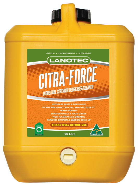Citra-Force&reg; Non-Flammable Biodegradable Degreaser 20L 90060065 CF 0020