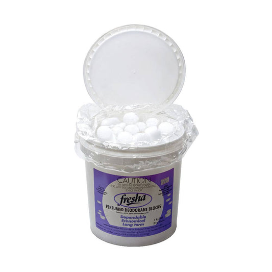 Toilet Deodorant Blocks Fresha 4kg 160 Pieces Diggers 10804003 11725-16FRE