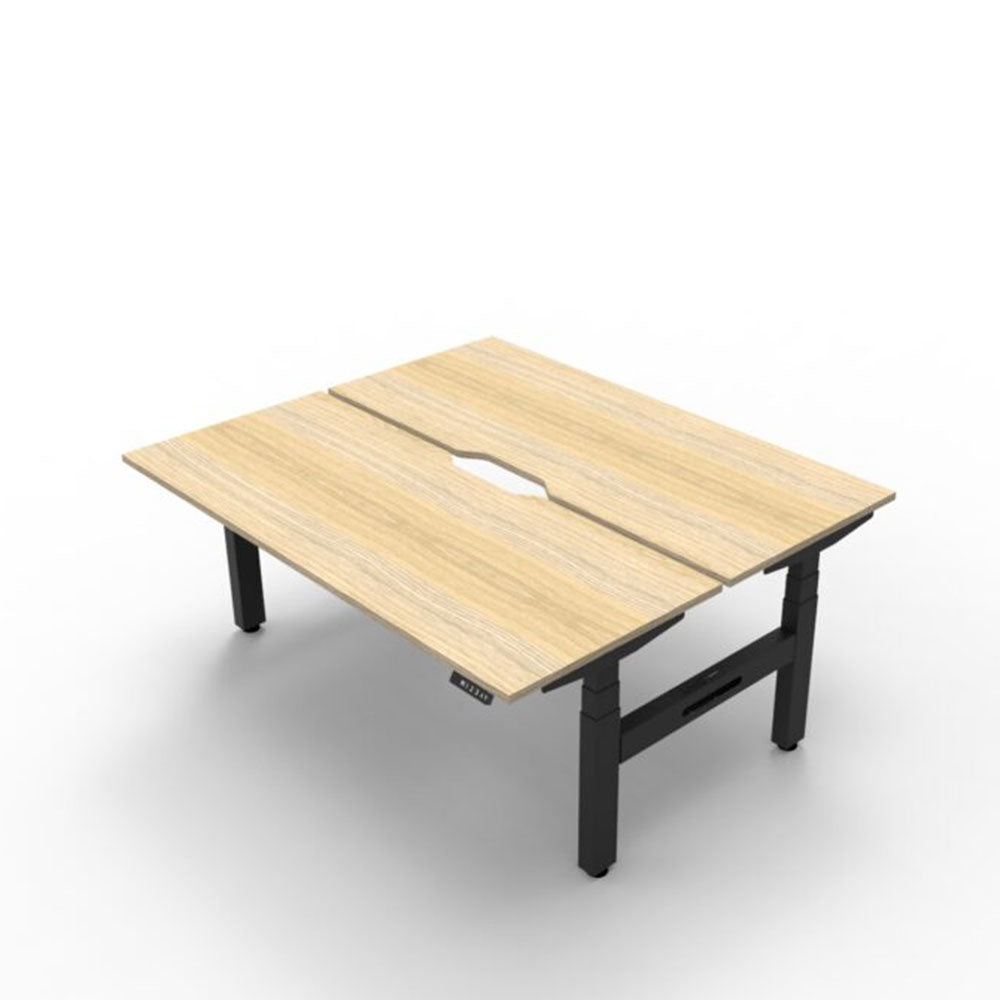 Boost + 2P Sit Stand Desk 1800x750mm Nat Oak Top Black Frame_36022142_B+2P1875 NO/BL