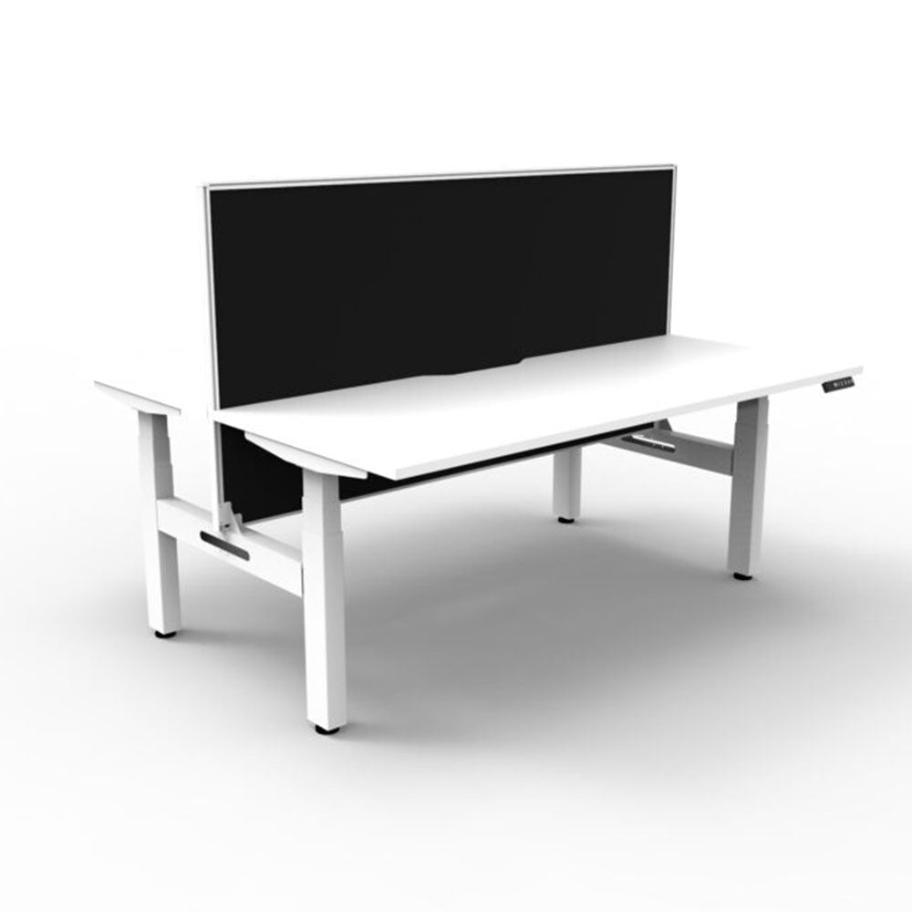 Boost + 2P Sit Stand Desk 1800x750mm Nat White Top White Frame Blk Screen_36022147_B+2PWS1875 NW/WS