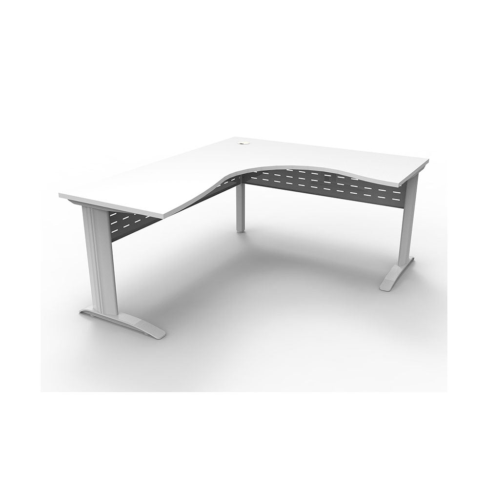 Workstation Span Corner 1800x1500mm White/ White    RSCWS181575M NW/WS_40046385_RSCWS181575M NW/WS