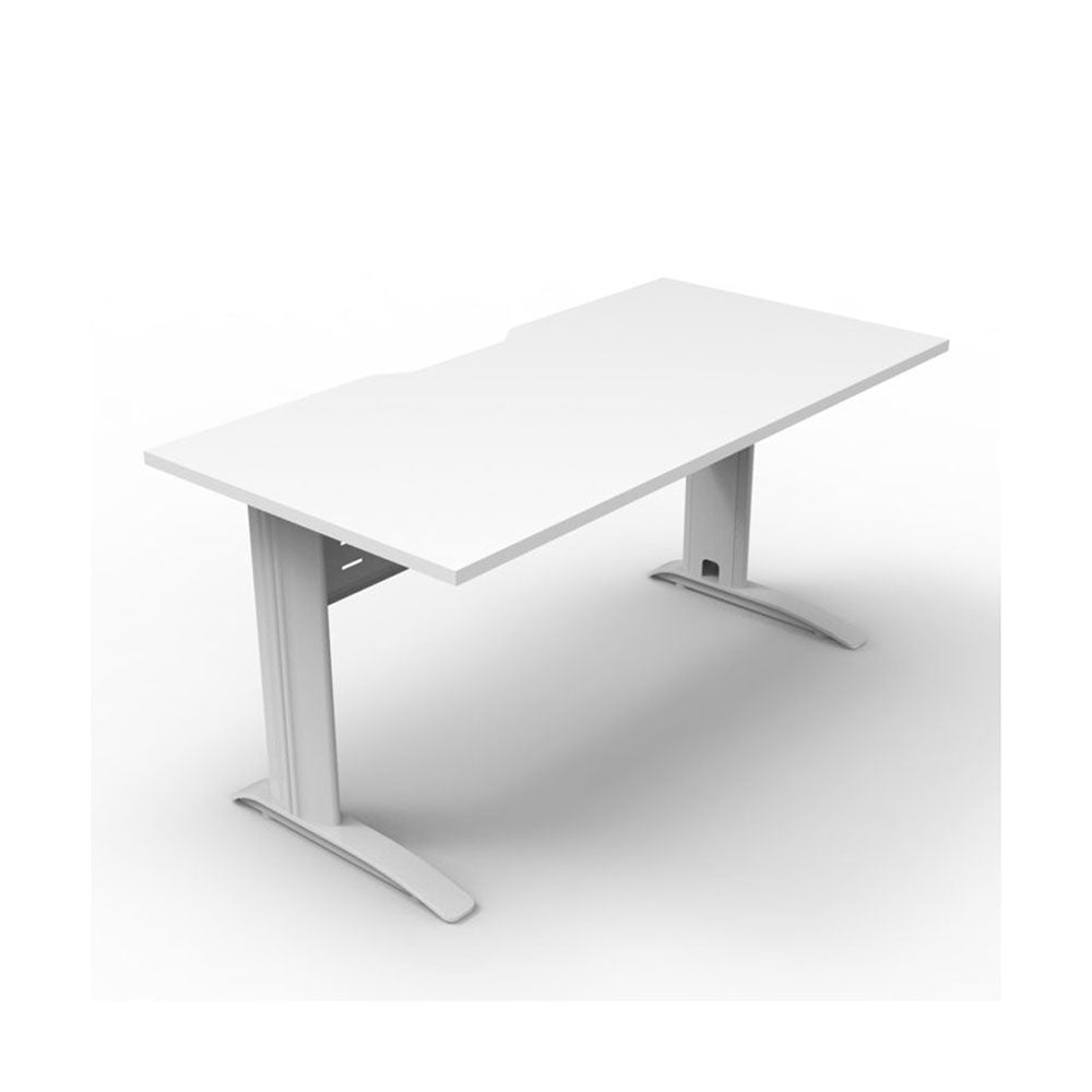 Desk Span Straight 1200W X 750D White /White    RSD1275M NW/WS_40046369_RSD1275M NW/WS