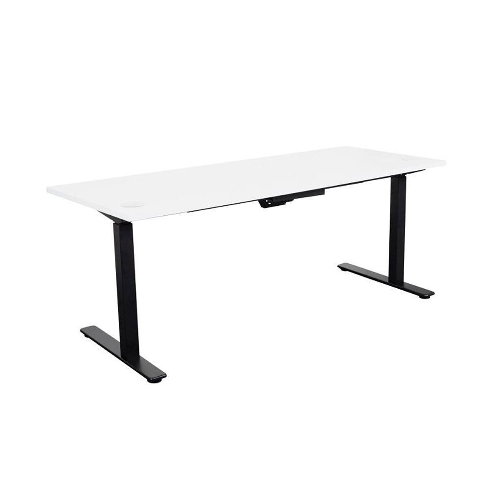 Galaxy Electric Sit Stand Desk 1800x750mm Black Frame White Top_1052776_YSSSE2-18B