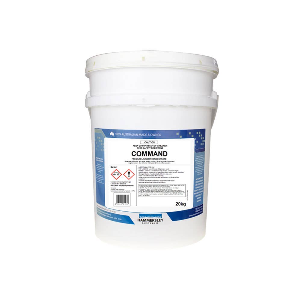 Command Laundry Detergent Powder 20kg 443404 H1032