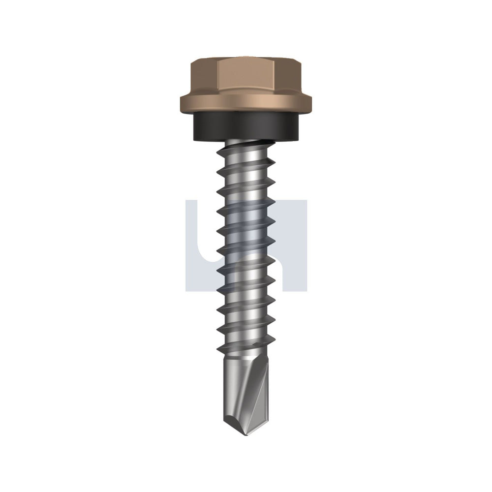 Metal Sds Hex Head + Washer Stone - Cl4 As3566 #10-16 25 - Pk 1000_40095879_TSTM4SH1016025
