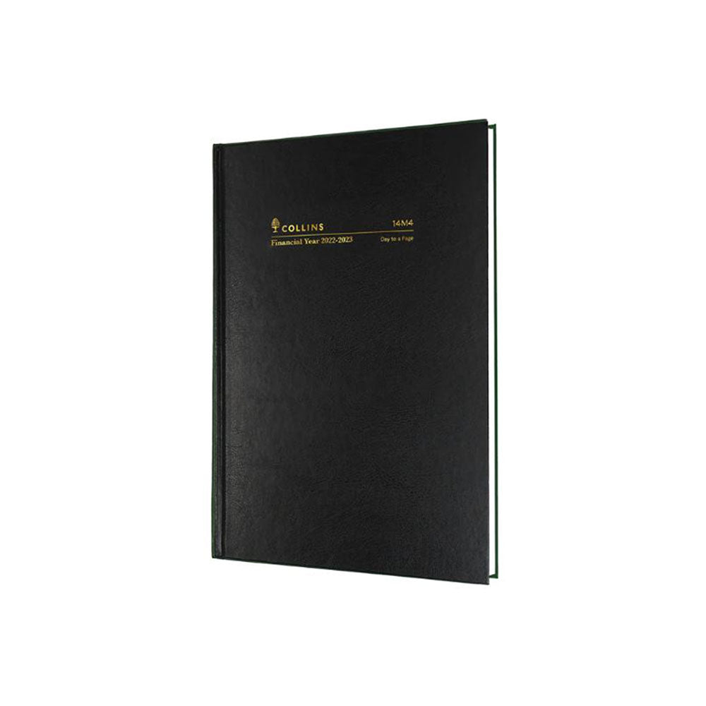 Diary Collins Financial 14M4 A4 1 Day To A Page 2026/27 Black_85810103_85508