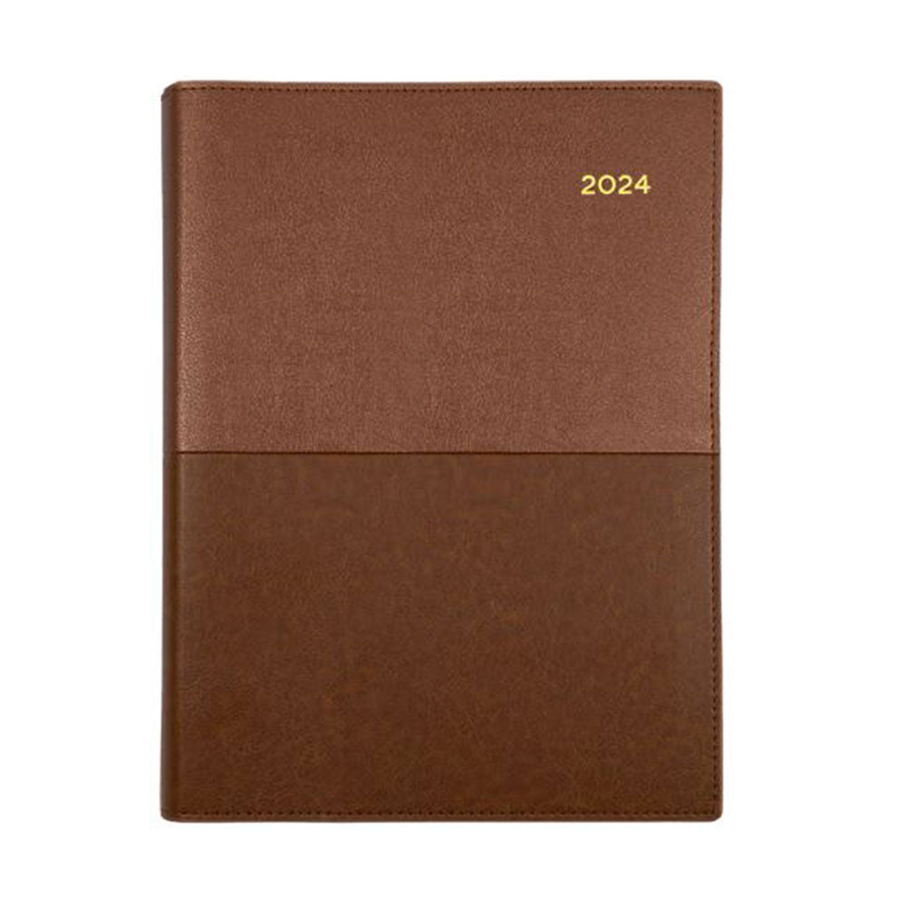Diary Vanessa Wiro 185.V90 A5 1 Day To A Page 2026 Tan_9001858_86528