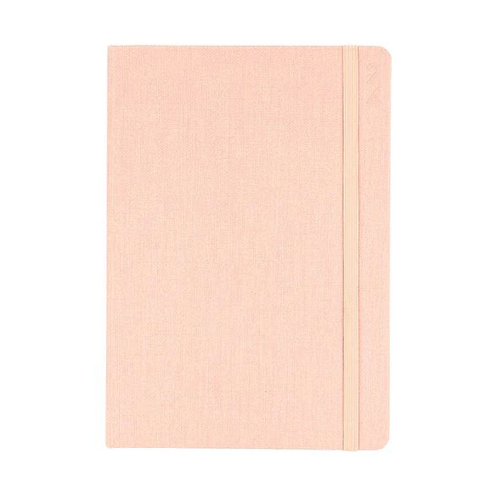 Diary Debden Designer D18.P51 A5 1 Day To A Page 2024 Peach_9033845_86339