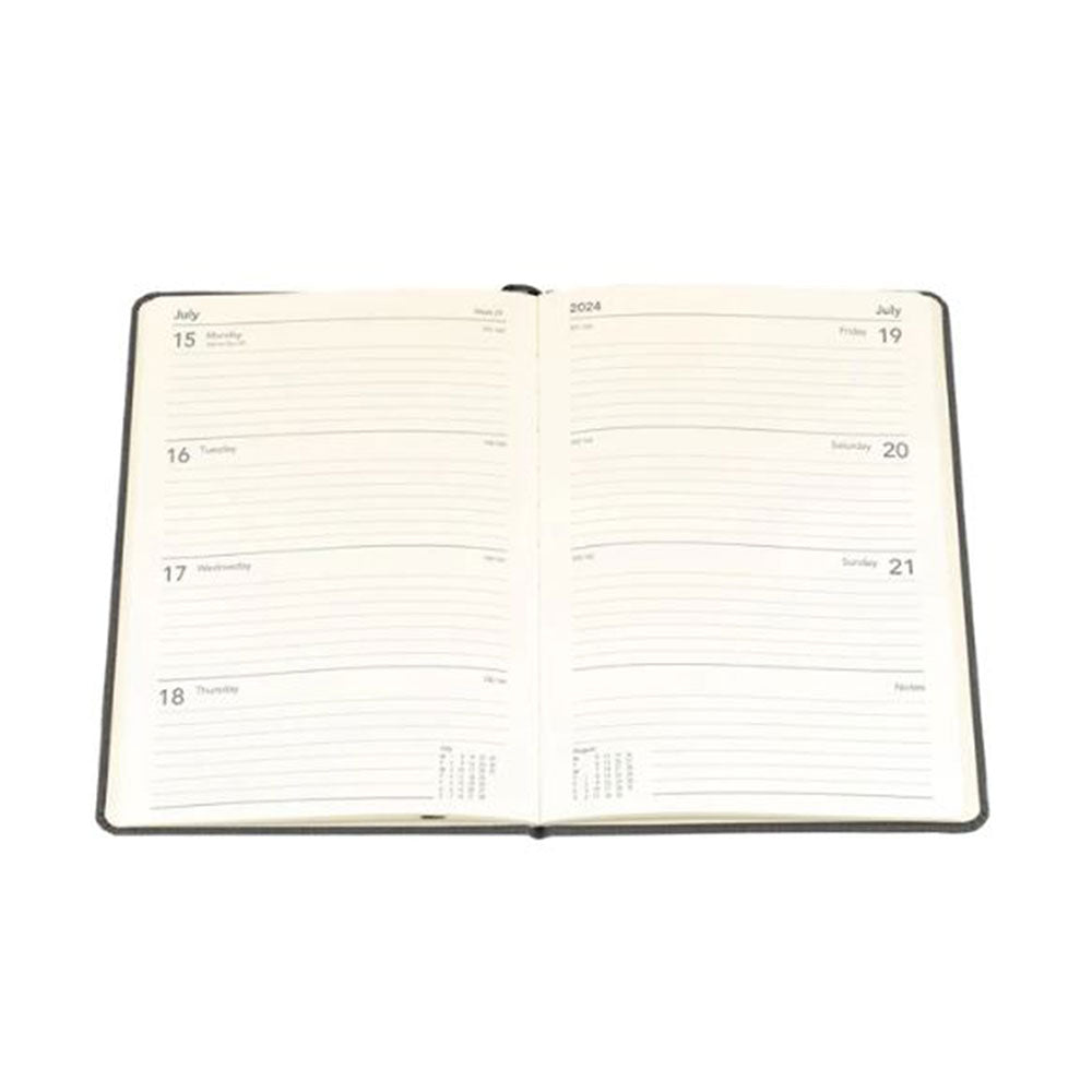 Diary Debden Designer D18.P51 A5 1 Day To A Page 2026 Peach_9033845_86339