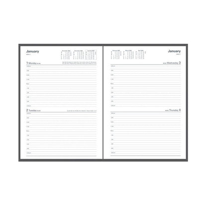 Diary Kingsgrove 241 A4 2 Days To A Page 2026 Blue_1001121_86429