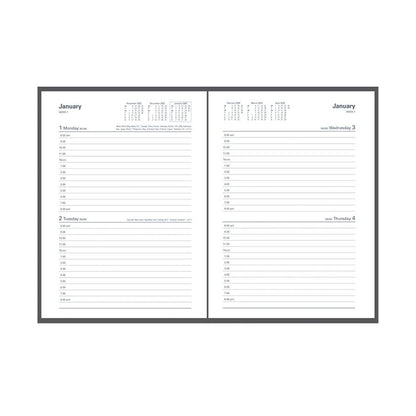 Diary Kingsgrove 281 A5 2 Days To A Page 2026 Blue_1009399_86434