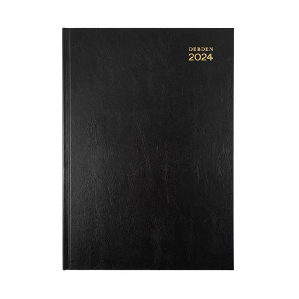 Diary Debden Kyoto A5 Week To An Opening 2026 Recycled Black_710065501_86442_NLA
