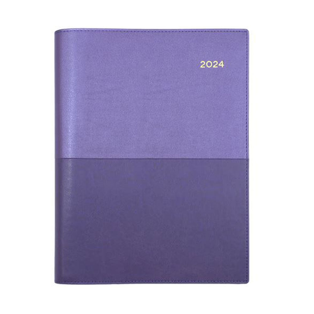 Diary Vanessa Wiro 385.V55 A5 Week To A Opening 2024 Lilac_9001865_86532