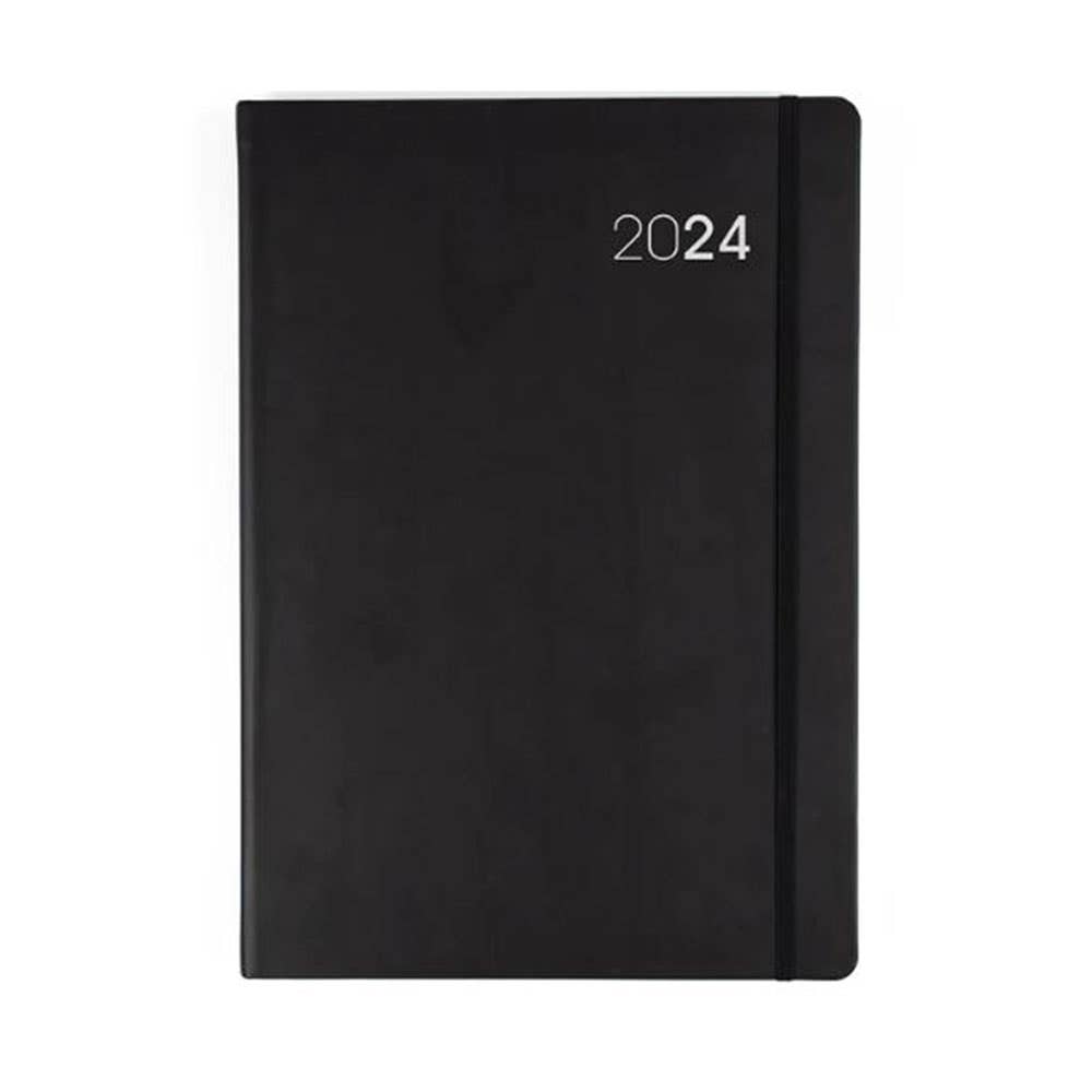 Diary Collins Legacy A4 1 Day To A Page 2024 Black 1055966 86446