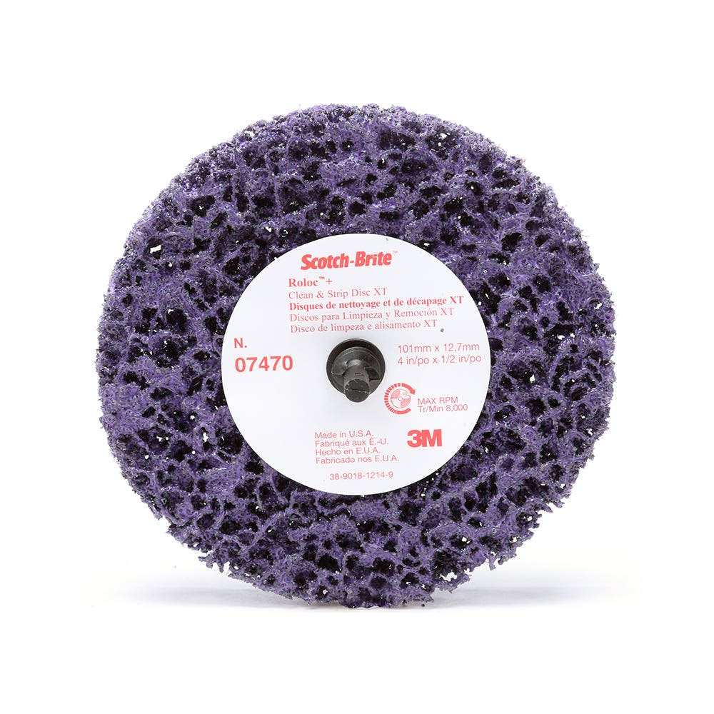 Disc Clean + Strip Flexible Black 125 X 22mm Scotch Brite 3M 289087 7012868385
