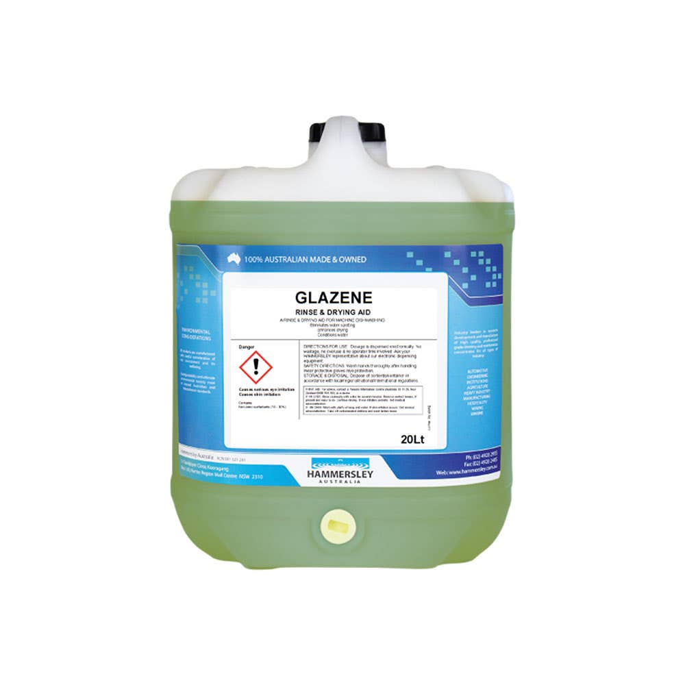 Glazene Rinse & Drying Aid 20l 482604 300-0020-37