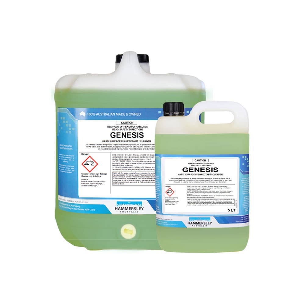 Genesis Disinfectant, Sanitiser & Deodoriser 5L 307080 301-0005-05