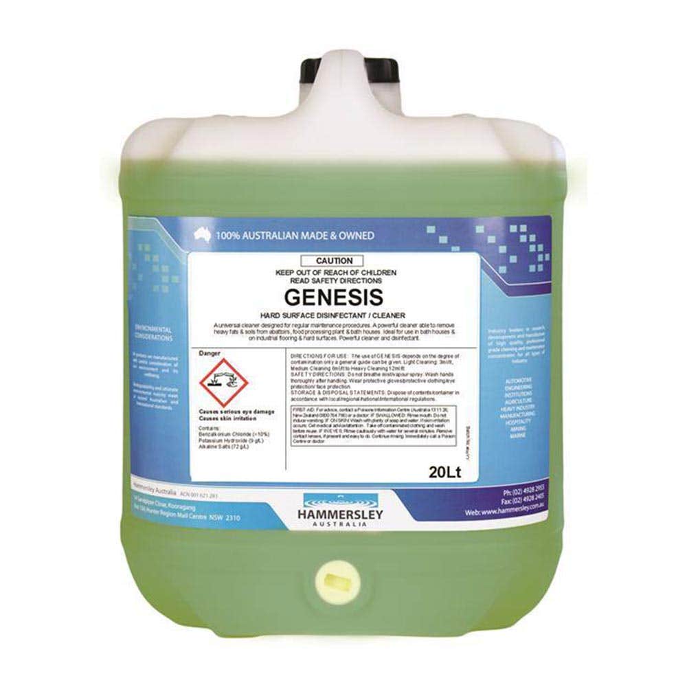 Genesis Disinfectant, Sanitiser & Deodoriser 20L 443401 301-0020-05