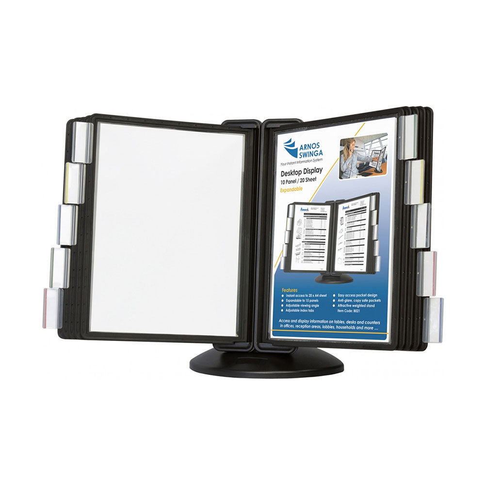 Arnos Swinga 10 Panel Expandable Desktop Display_1081649_B021