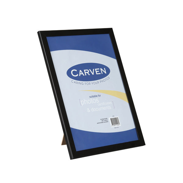 Carven Document Certificate Frame Wide Profile A4 Black_1031173_40053