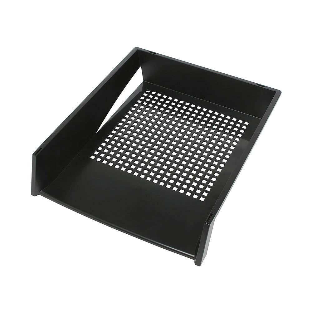 Marbig Enviro Document Tray Portrait 280X33X70mm Black 215050001 86310