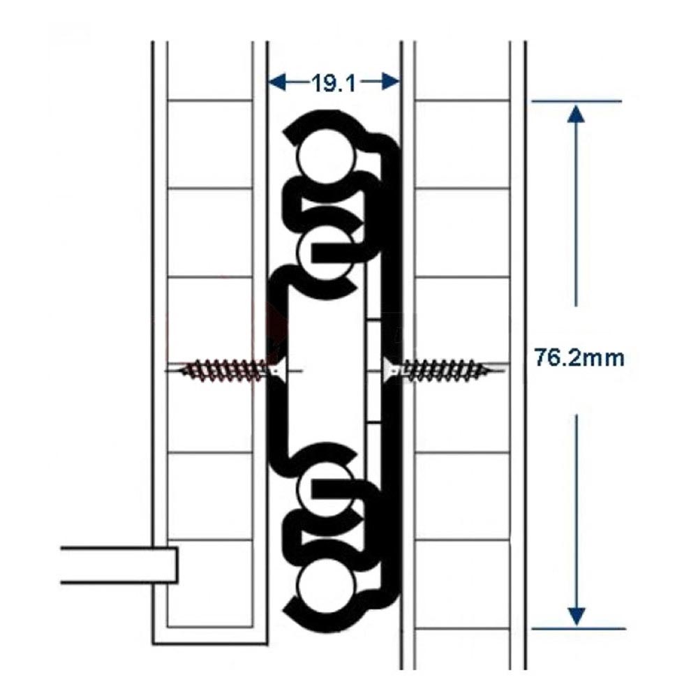 Slide Drawer 227kg Full Ext Bearing 500mm IRS_60017731_DSCHHD500MM