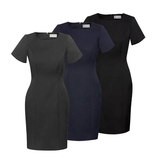 30112 Women's Short Sleeve Shift Dress AGIG30112