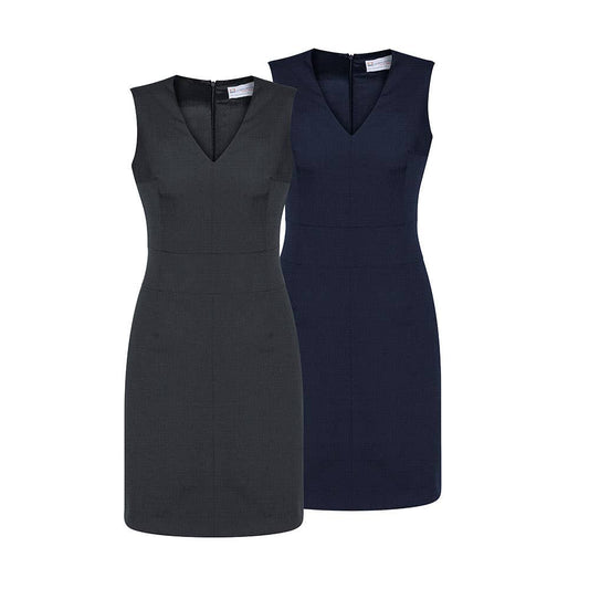 30121 Women's Sleeveless V-Neck Dress AGIG30121
