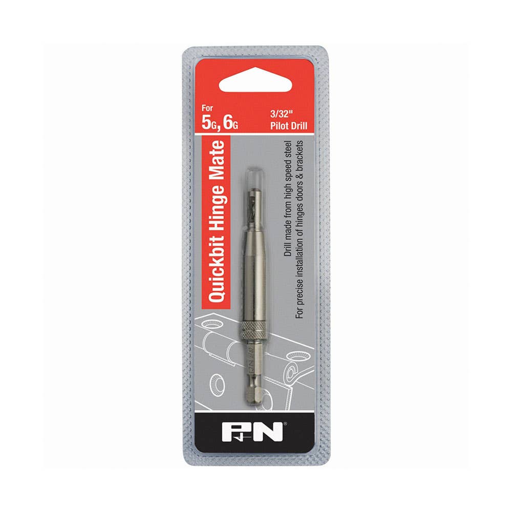 Quickbit Hinge Mate Self Centering Drill Bit 5g-6g 3/32'' 92878019 1710937
