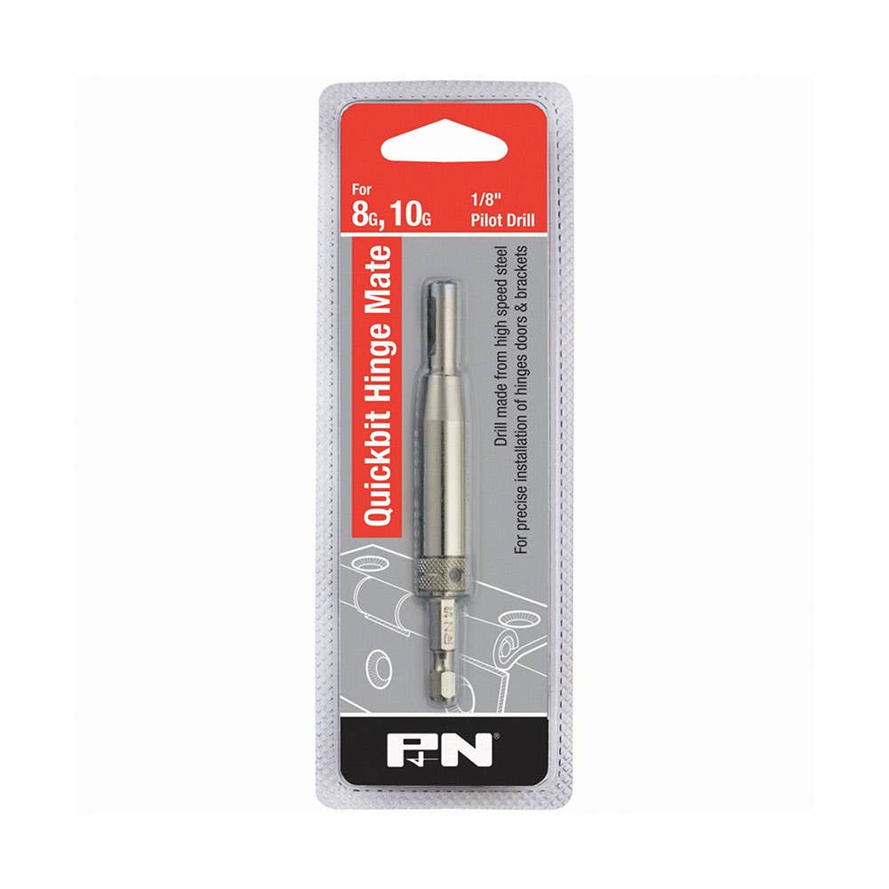 Quickbit Hinge Mate Self Centering Drill Bit 8g-10g 1/8'' 92878020 1711250