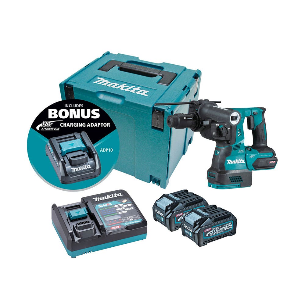 Drill Rotary Hammer Cordless 40V Max - Kit Makita  HR002Gm205 40022716 HR002Gm205