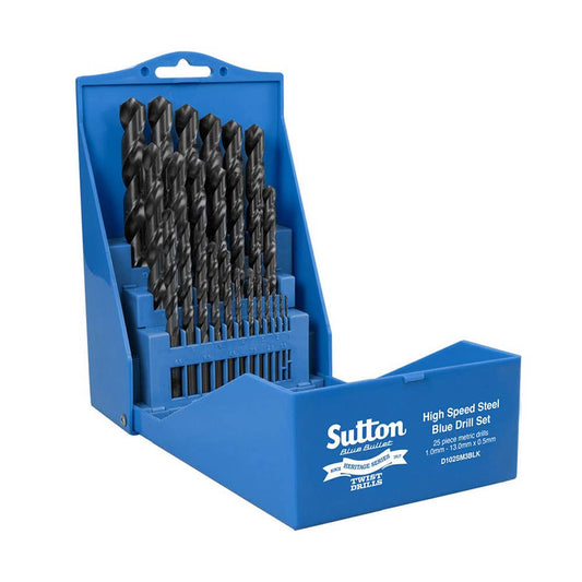 25 Piece Blue Bullet Heritage Jobber Drill Set 1-13 x 0.5mm_40044042_D102SM3BLK_NLA