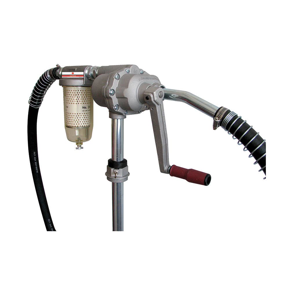 Refuelling Drum Pump With Filter & Hose 60-205L 90510041 5080AN