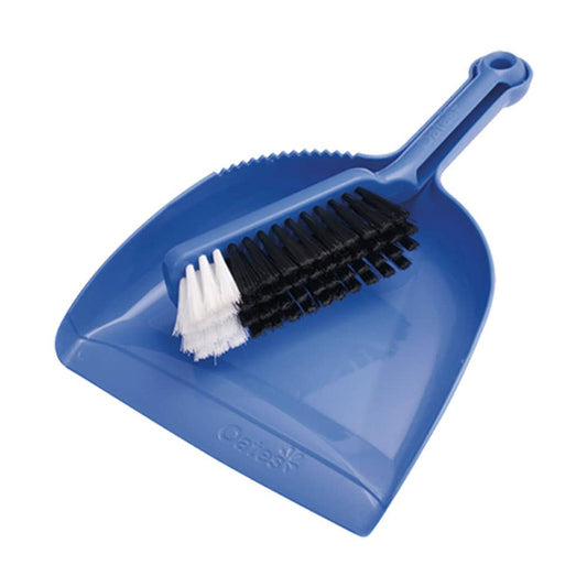 Dustpan + Bannister Brush Blue 106410 164571