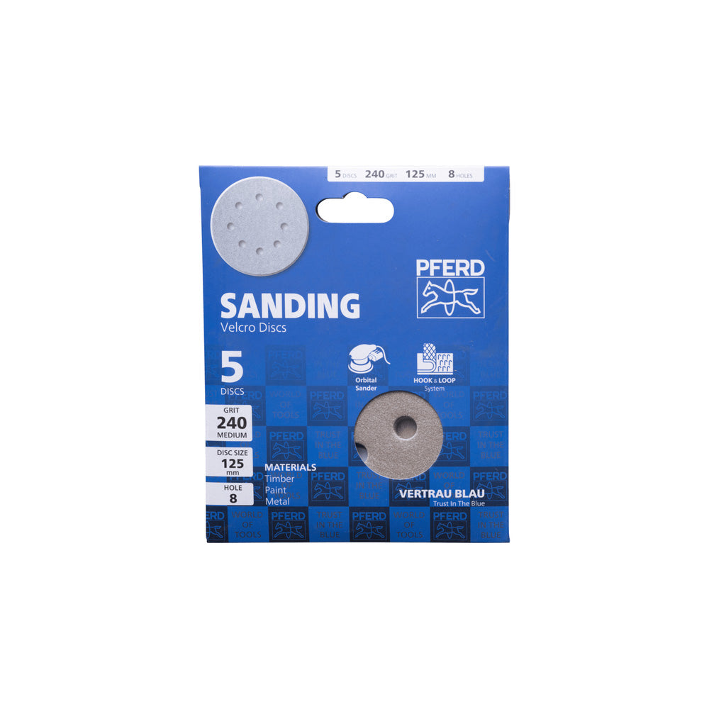 POS uni. alu. oxide hook and loop-backed abrasive disc KSS ECO AC 125 A240_40108405_45017896
