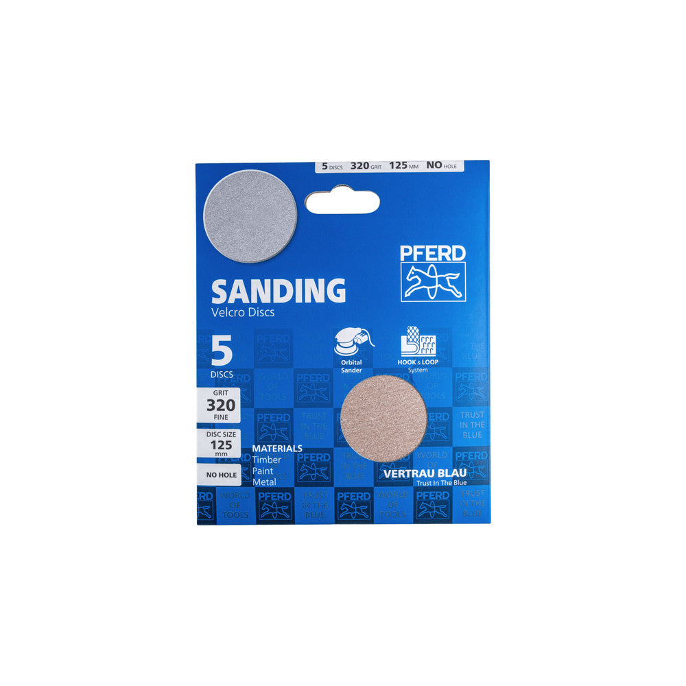 POS uni. alu. oxide hook and loop-backed abrasive disc KSS ECO AC 125 A320_40108418_45017910