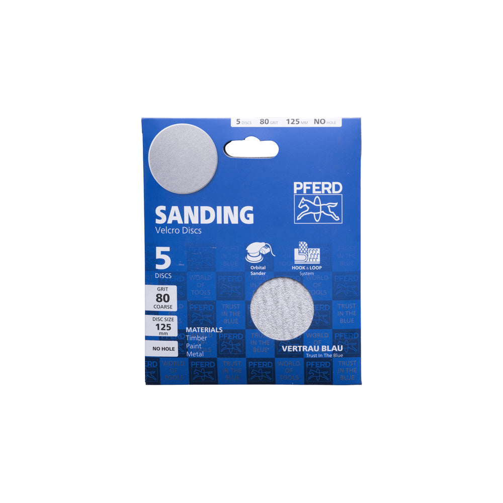 POS uni. alu. oxide hook and loop-backed abrasive disc KSS ECO AC 125 A80_40108412_45017903