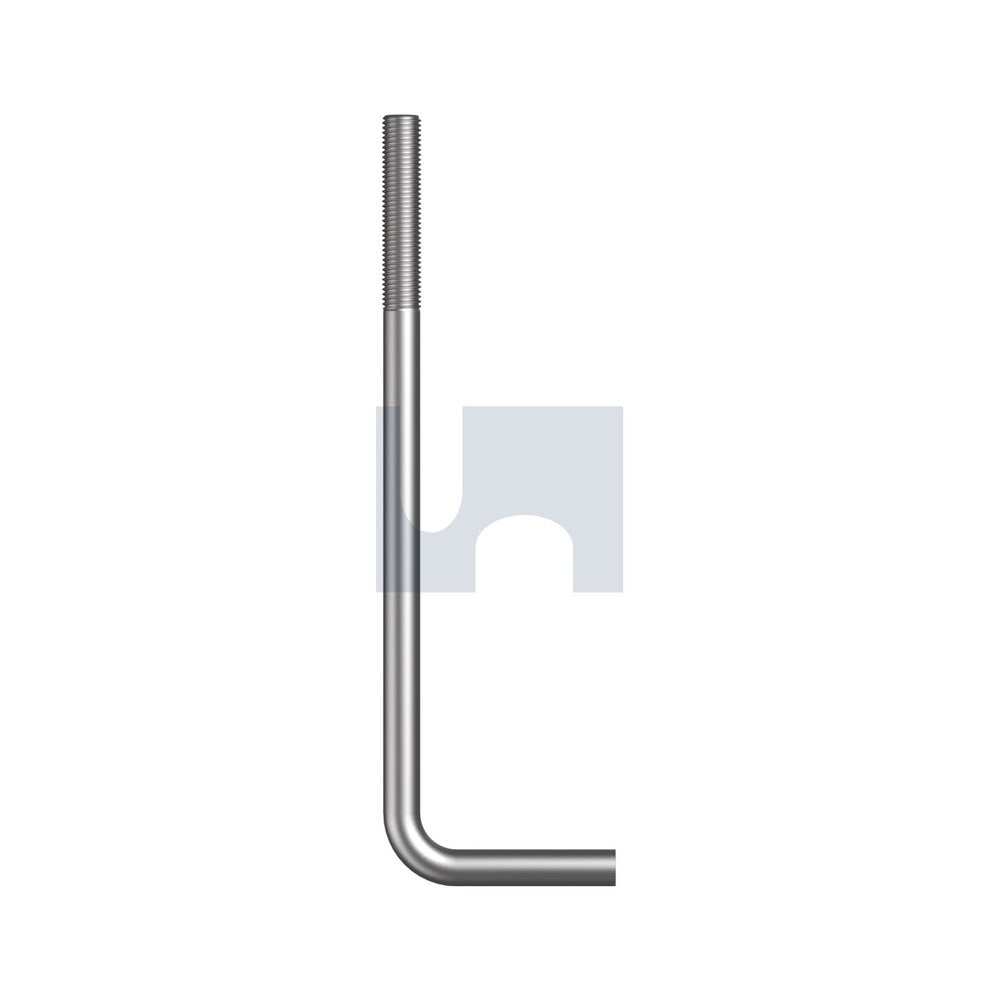 Foundation L-Bolt HDG Hec/Mild Steel 4.8 M16 X 350 X 80 - Pk 20_40089711_LB48GCM160350